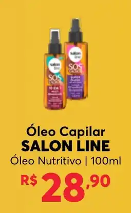 Big Bom Supermercados Óleo Capilar SALON LINE Óleo Nutritivo oferta