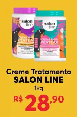 Big Bom Supermercados Creme Tratamento SALON LINE oferta