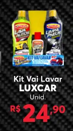 Big Bom Supermercados Kit Vai Lavar LUXCAR Unid. oferta