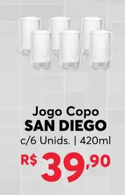 Big Bom Supermercados Jogo Copo SAN DIEGO oferta