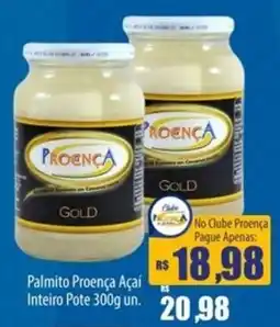 Proença Supermercados Palmito Proença Açaí Inteiro Pote un. oferta