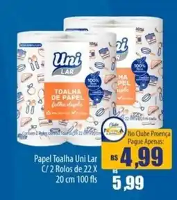 Proença Supermercados Papel Toalha Uni Lar oferta