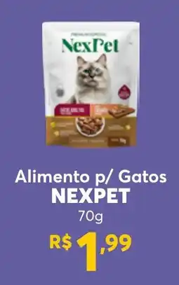 Big Bom Supermercados Alimento p/ Gatos NEXPET oferta