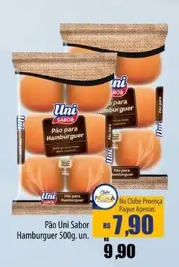 Proença Supermercados Pão Uni Sabor Hamburguer un. oferta
