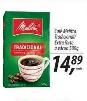 Café Melitta Tradicional Extra Forte A Vácuo