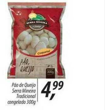 Asun Pão De Queijo Serra Mineira Tradicional Congelado oferta