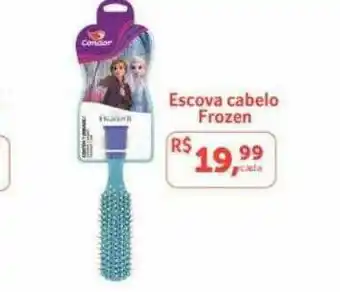 Escova Cabelo Frozen