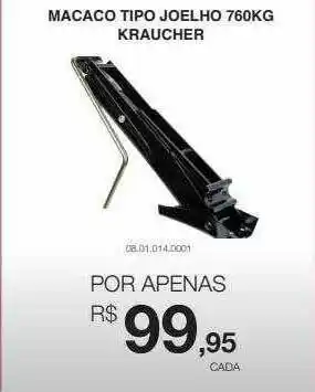 AutoZone Macaco Tipo Joelho 760kg Kraucher oferta