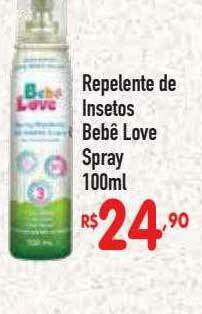 Maxifarma Repelente De Insetos Bebê Love Spray oferta