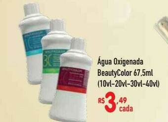 Maxifarma água Oxigenada Beautycolor 67.5ml oferta