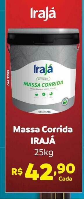 Tumkus Massa Corrida Irajá oferta