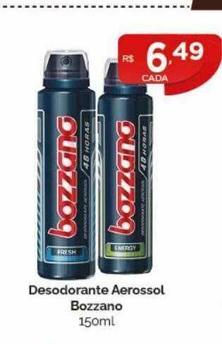 Drogarias Farmagnus Desodorante Aerossol Bozzano oferta