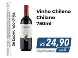 Hiper Moreira Vinho Chileno Chilano oferta