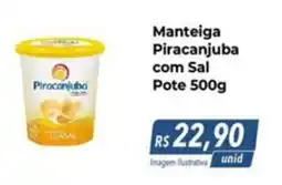 Hiper Moreira Manteiga Piracanjuba com Sal Pote oferta