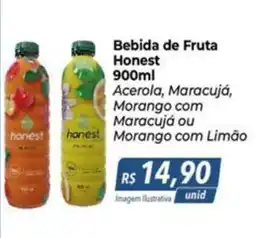Hiper Moreira Bebida de Fruta Honest oferta