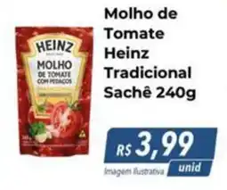 Hiper Moreira Molho de Tomate Heinz Tradicional Sachê oferta