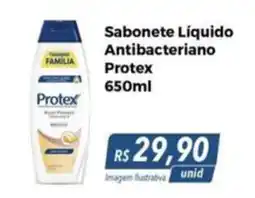 Hiper Moreira Sabonete Líquido Antibacteriano Protex oferta
