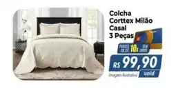 Hiper Moreira Colcha Corttex Milão Casal oferta
