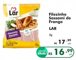 Irani Supermercados Filezinho Sassami de Frango LAR oferta