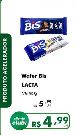 Irani Supermercados Wafer Bis LACTA oferta