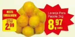 Negreiros Laranja Pera Pacote oferta
