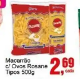 Negreiros Macarrão c/ Ovos Rosane Tipos oferta