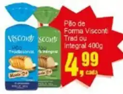 Negreiros Pão de Forma Visconti Trad ou Integral oferta