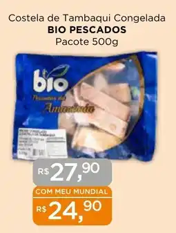 Supermercados Mundial Costela de Tambaqui Congelada BIO PESCADOS Pacote oferta