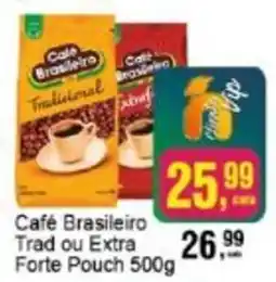 Negreiros Café Brasileiro Trad ou Extra Forte Pouch oferta