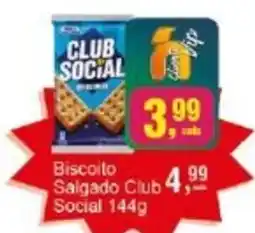 Negreiros Biscoito Salgado Club Social oferta