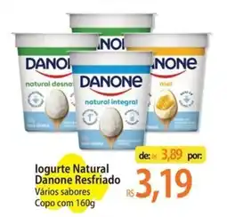 Atacadão logurte Natural Danone Resfriado oferta