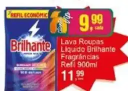 Negreiros Lava Roupas Liquido Brilhante Fragrâncias Refil oferta