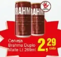 Negreiros Cerveja Brahma Duplo Malte Lt oferta