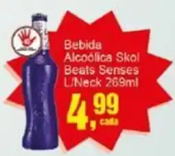 Negreiros Bebida Alcoólica Skol Beats Senses L/Neck oferta