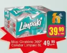 Negreiros Mop Giratorio 360 Condor Limpaki oferta