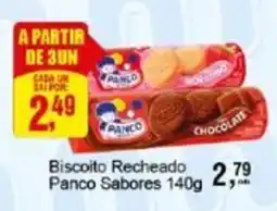 Negreiros Biscoito Recheado Panco Sabores oferta