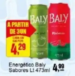Negreiros Energético Baly Sabores Lt oferta
