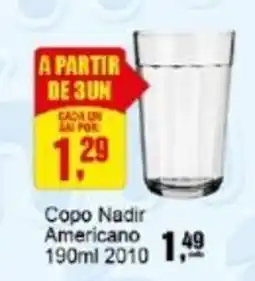 Negreiros Copo Nadir Americano 2010 oferta