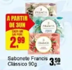 Negreiros Sabonete Francis Clássico oferta