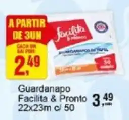 Negreiros Guardanapo Facilita & Pronto oferta