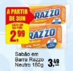 Negreiros Sabão em Barra Razzo Neutro oferta