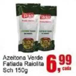 Negreiros Azeitona Verde Fatiada Raiolita Sch oferta