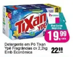 Negreiros Detergente em Pó Tixan Ype Fragrâncias oferta