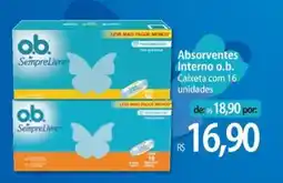 Atacadão Absorventes Interno o.b. oferta