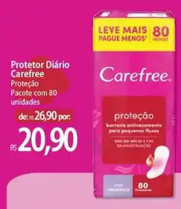 Atacadão Protetor Diário Carefree oferta