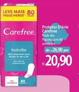 Atacadão Protetor Diário Carefree oferta