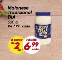 Dia Maionese Tradicional DIA oferta