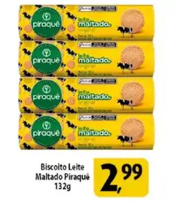 Coelho Diniz Biscoito Leite Maltado Piraqué oferta
