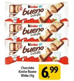 Coelho Diniz Chocolate Kinder Bueno White oferta