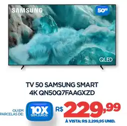 DB Supermercados Tv 50 samsung smart 4K QN50Q7FAAGXZD oferta